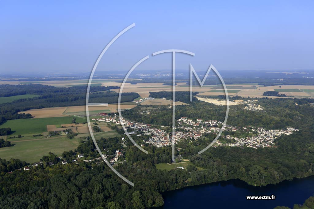 Photo arienne de Saint-Vaast-ls-Mello