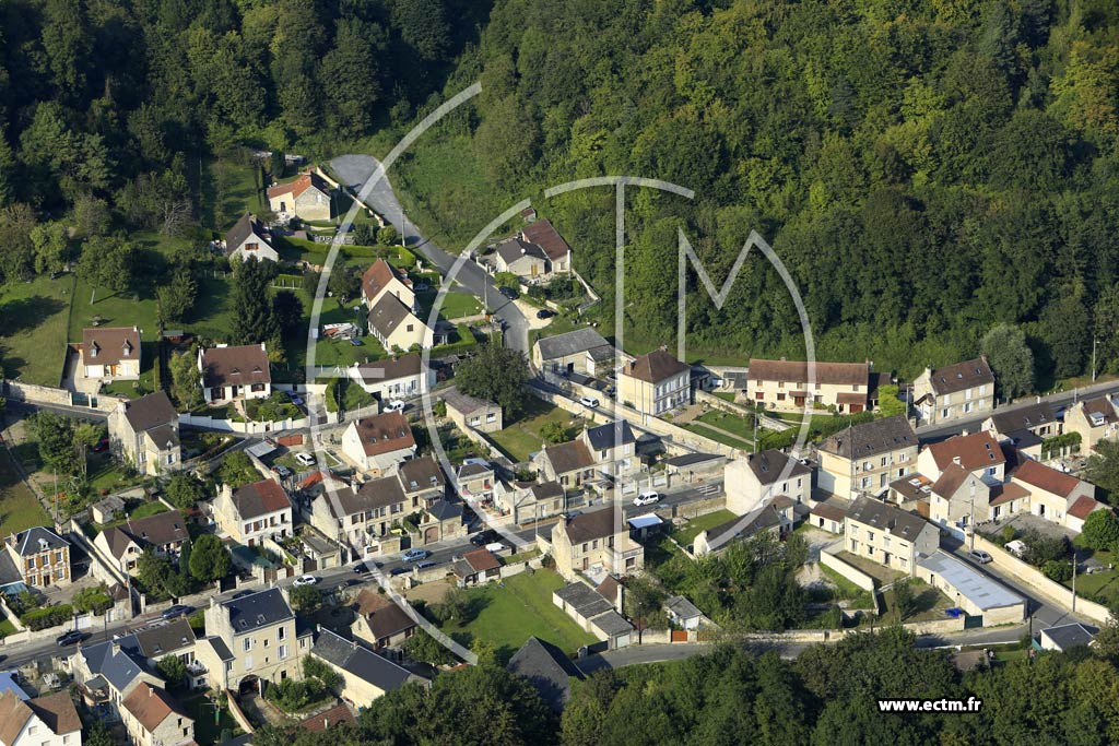 Photo arienne de Saint-Vaast-ls-Mello
