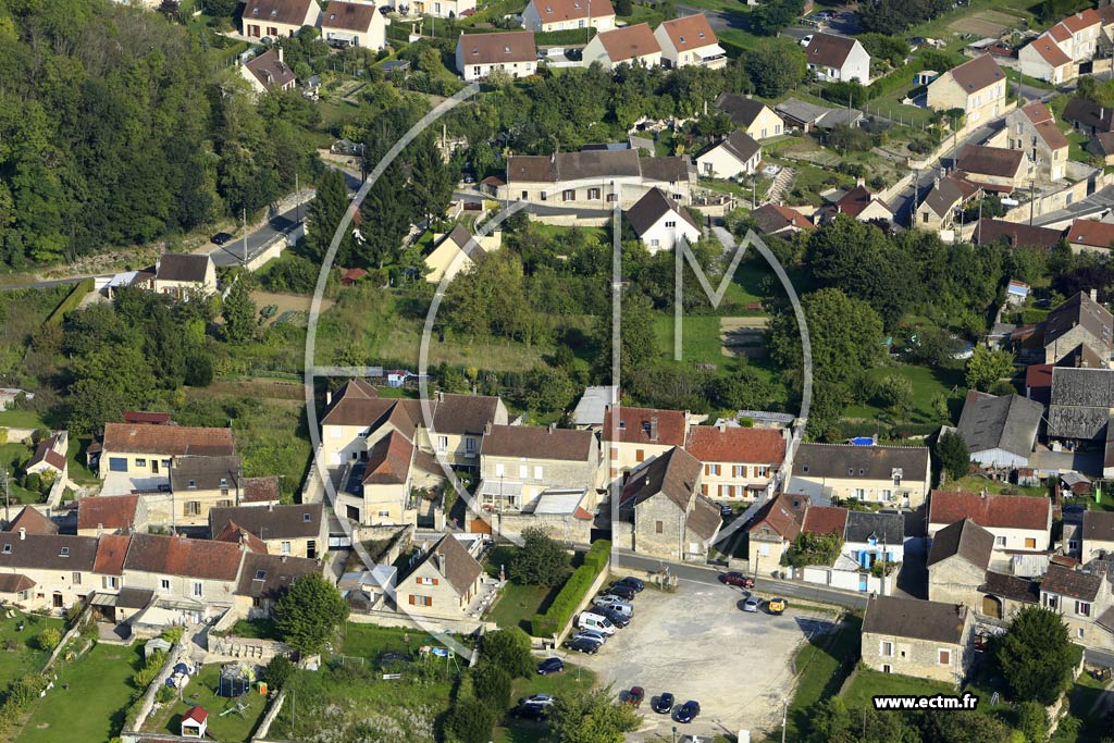 Photo arienne de Saint-Vaast-ls-Mello (Centre)