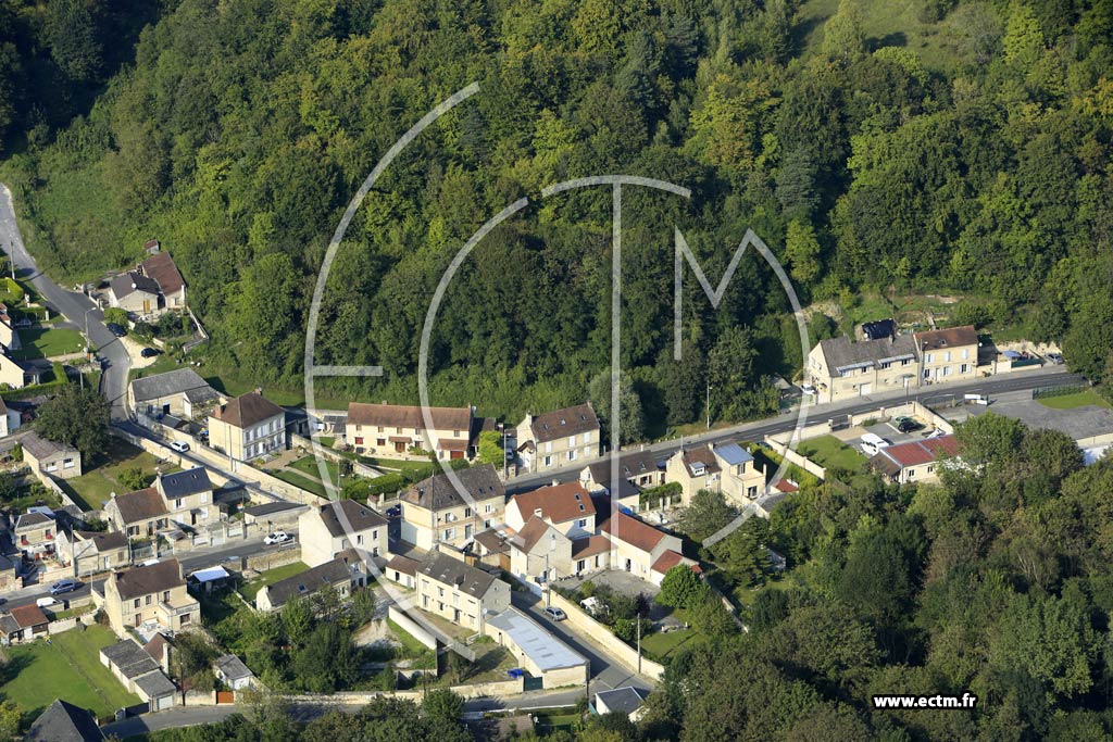 Photo arienne de Saint-Vaast-ls-Mello (Crcy)