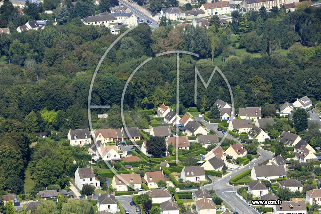 Photo arienne de Senlis (Bon Secours)