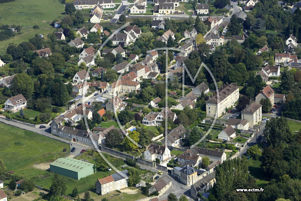 Photo arienne de Senlis (Faubourg Villevert)
