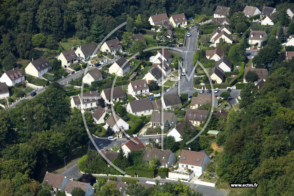Photo arienne de Verneuil-en-Halatte (la Cl des Bois)