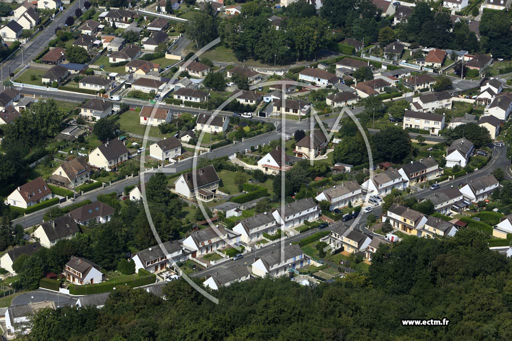 Photo arienne de Verneuil-en-Halatte (les Sablons)