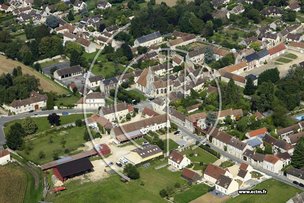 Photo arienne de Villers-Saint-Frambourg