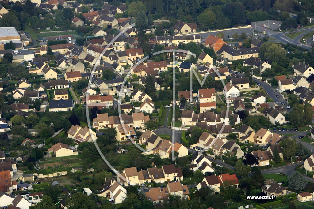 Photo arienne de Villers-St-Paul