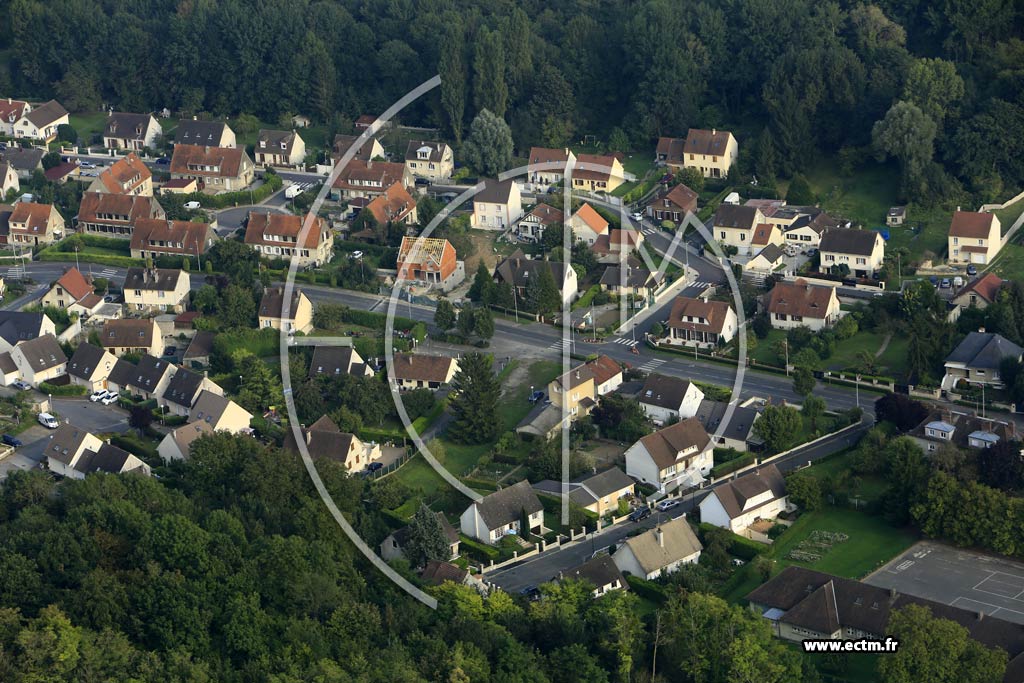 Photo arienne de Villers-St-Paul (Quartier de la Cit l'pine)