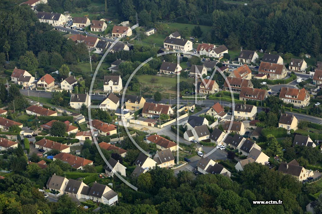 Photo arienne de Villers-St-Paul (Quartier de la Cit l'pine)