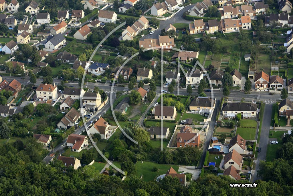 Photo arienne de Villers-St-Paul (Quartier les Murgers)