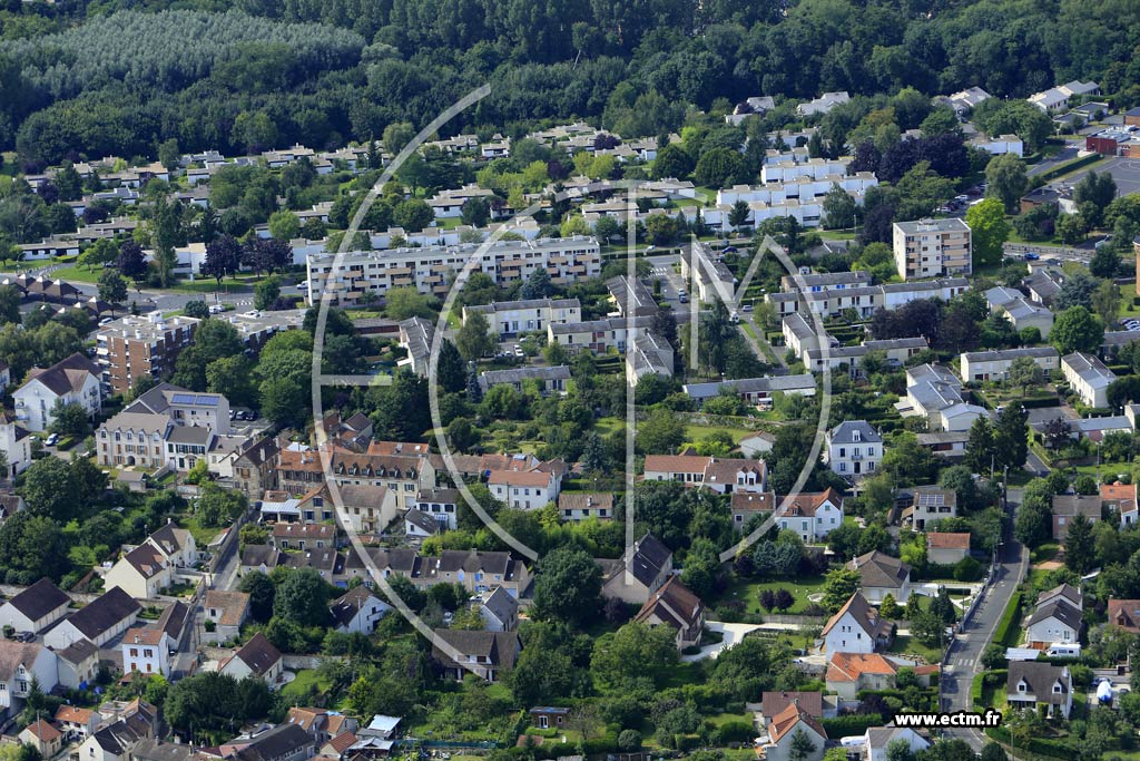 Photo arienne de Boussy-Saint-Antoine (la Croix Rouge)