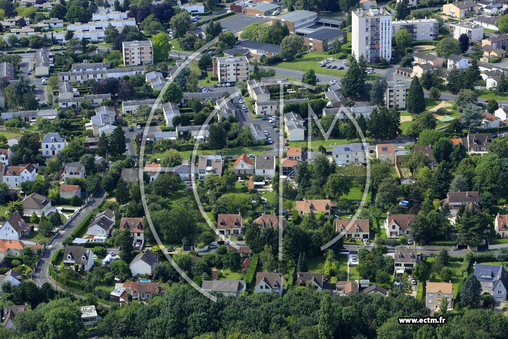 Photo arienne de Boussy-Saint-Antoine (les Jardins)