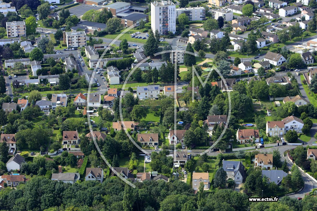 Photo arienne de Boussy-Saint-Antoine (les Jardins)