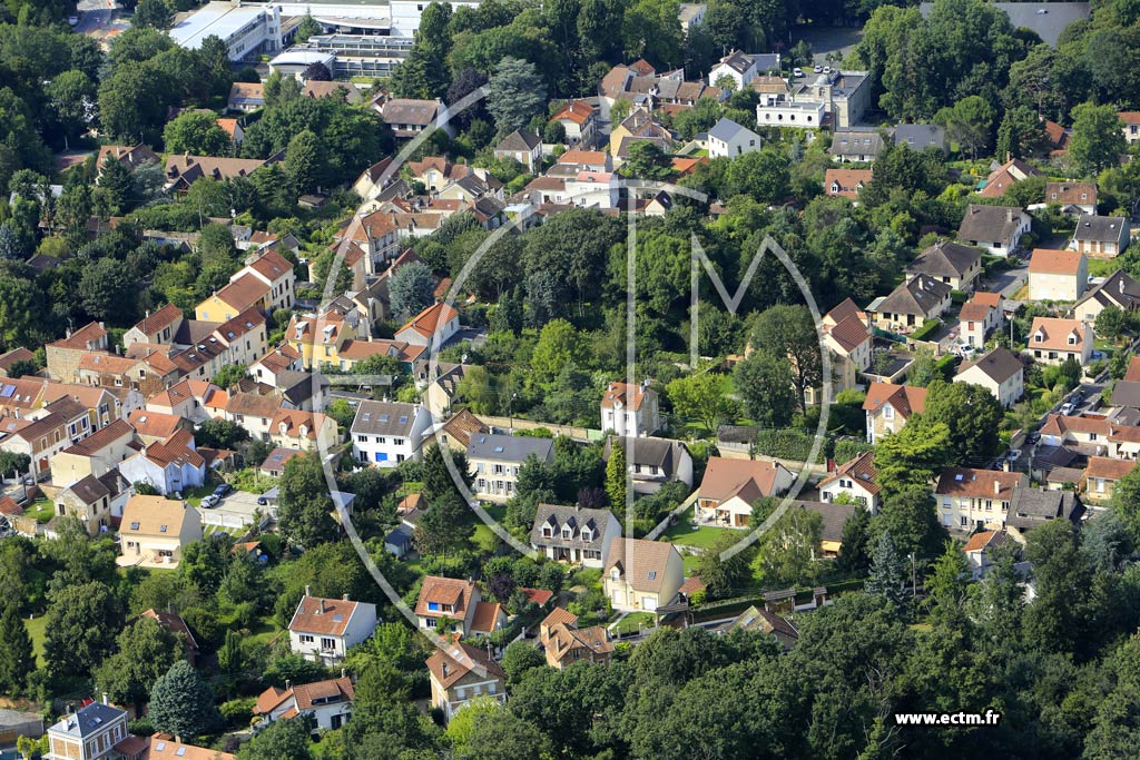 Photo arienne de Brunoy (la Faisanderie)