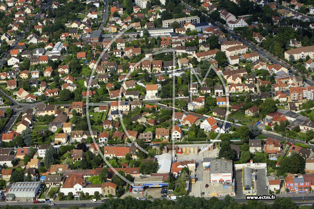 Photo arienne de Brunoy (la Garenne)