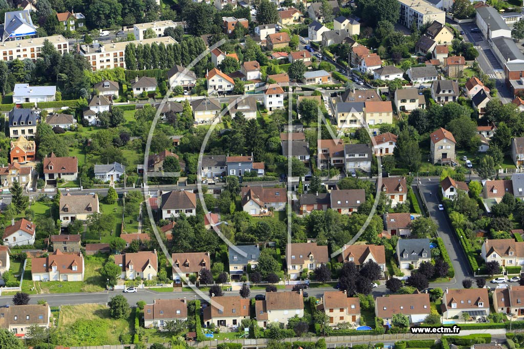 Photo arienne de Brunoy (la Garenne)
