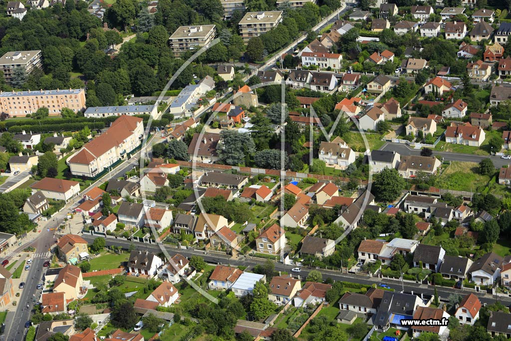 Photo arienne de Brunoy (la Garenne)