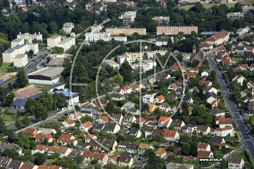 Photo arienne de Brunoy (la Garenne)