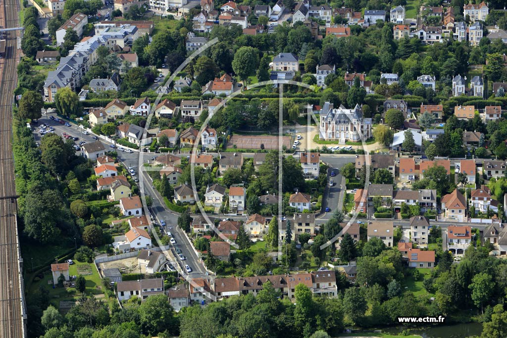 Photo arienne de Brunoy (les Guigneplantes)