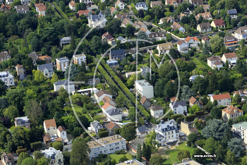 Photo arienne de Brunoy (les Guigneplantes)