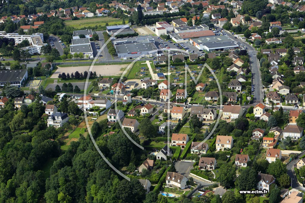 Photo arienne de Brunoy (les Guigneplantes)