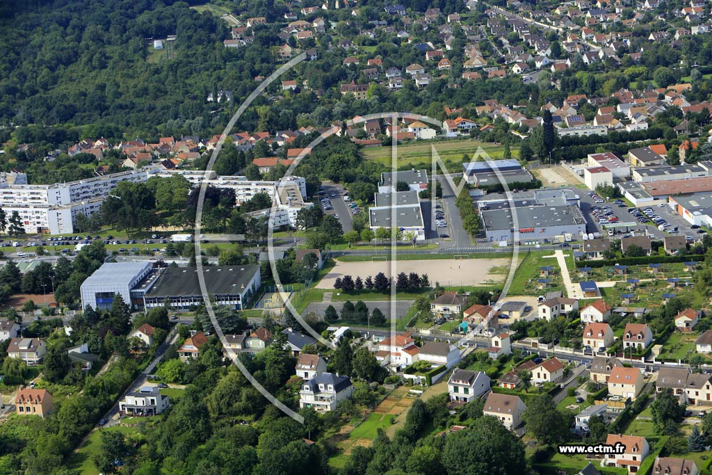 Photo arienne de Brunoy (les Hautes Mardelles)