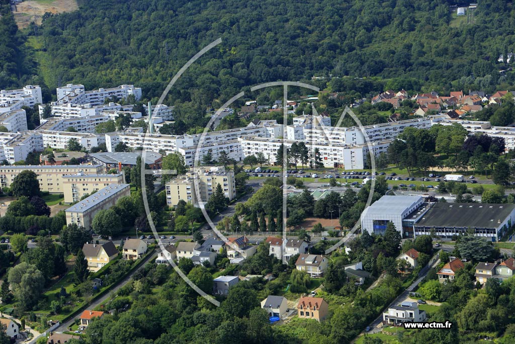 Photo arienne de Brunoy (les Hautes Mardelles)