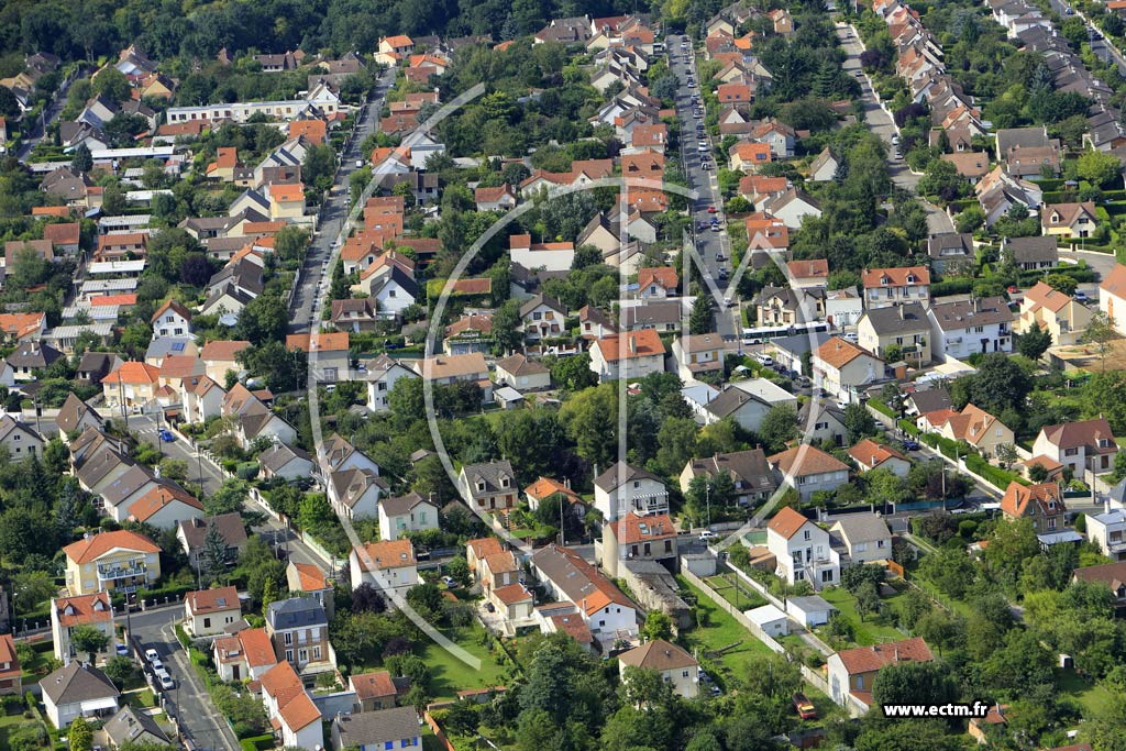Photo arienne de Brunoy (les Mardelles)