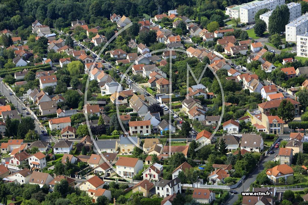 Photo arienne de Brunoy (les Mardelles)