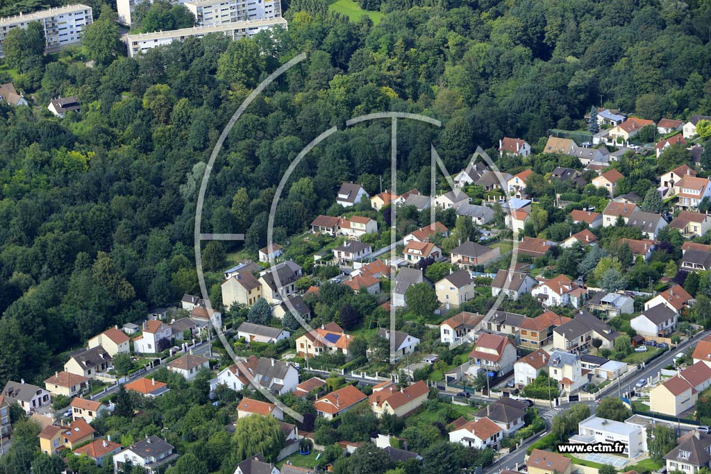 Photo arienne de Brunoy (les Mardelles)