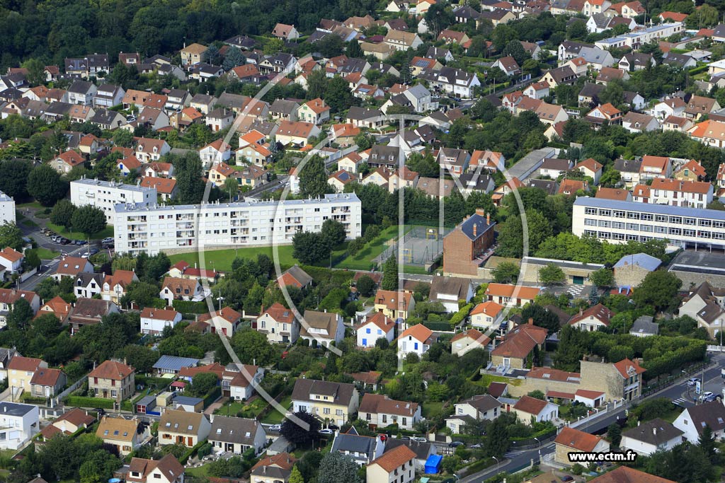 Photo arienne de Brunoy (les Mardelles)