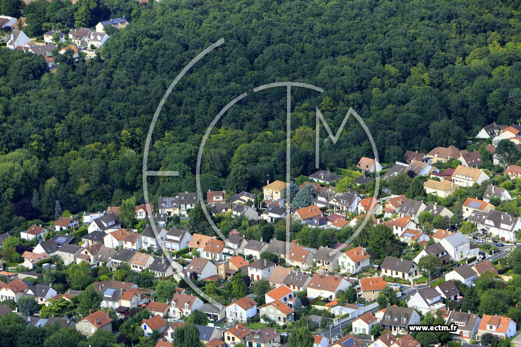 Photo arienne de Brunoy (les Mardelles)