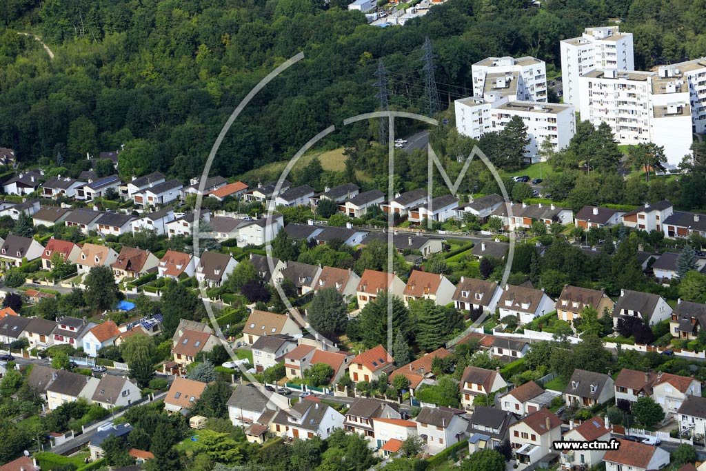 Photo arienne de Brunoy (les Mardelles)