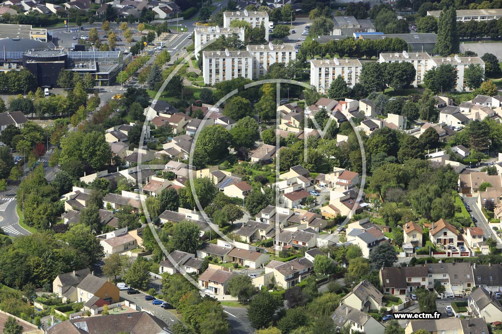 Photo arienne de Combs-la-Ville