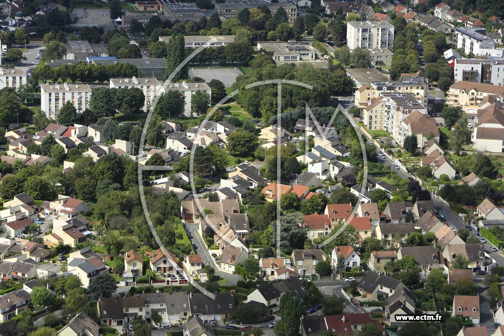 Photo arienne de Combs-la-Ville