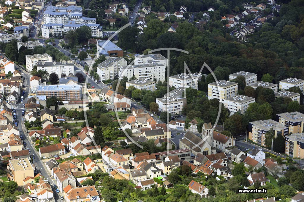 Photo arienne de Combs-la-Ville