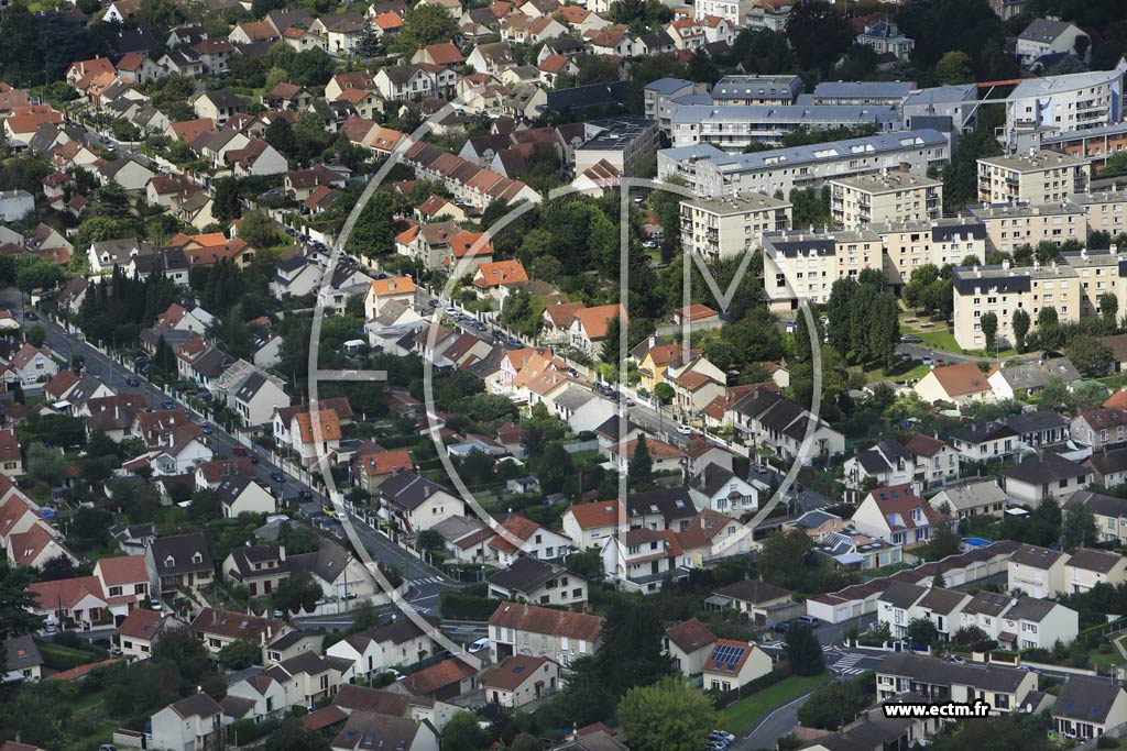 Photo arienne de Combs-la-Ville