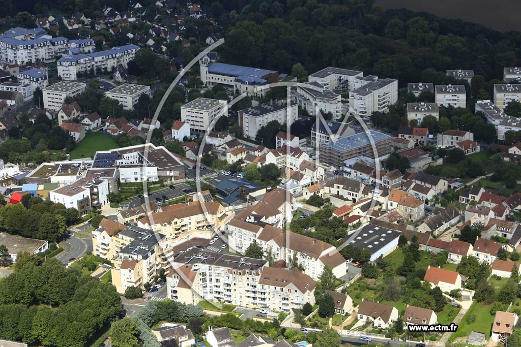 Photo arienne de Combs-la-Ville