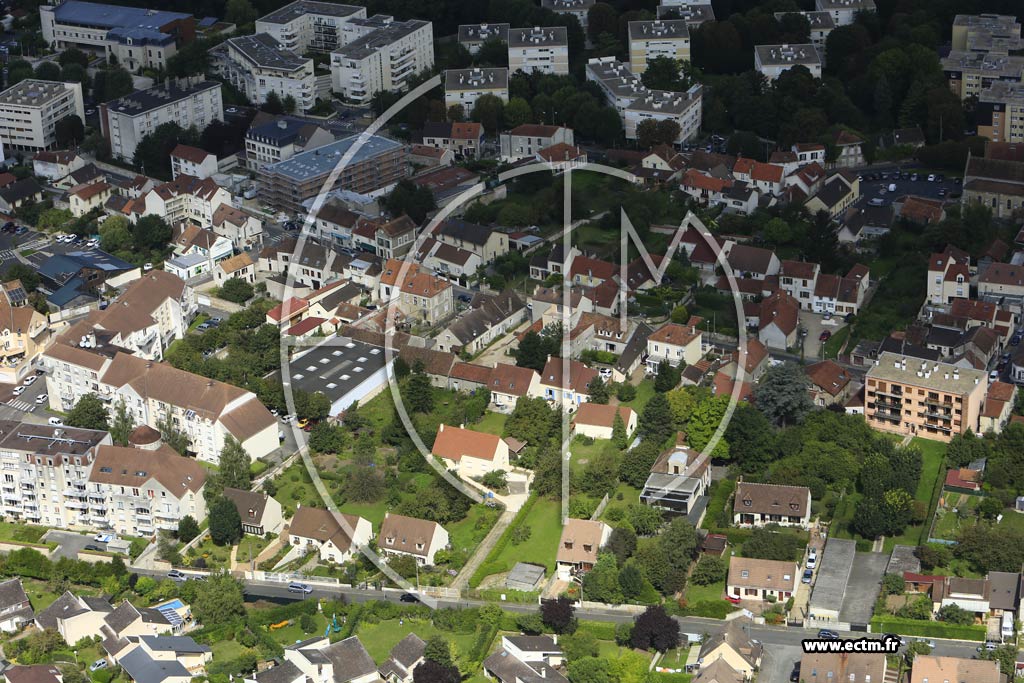 Photo arienne de Combs-la-Ville