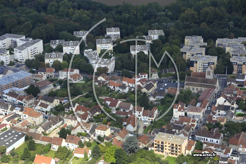 Photo arienne de Combs-la-Ville