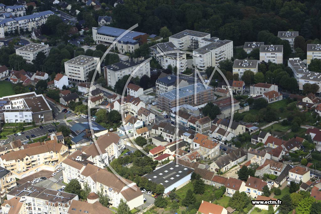 Photo arienne de Combs-la-Ville