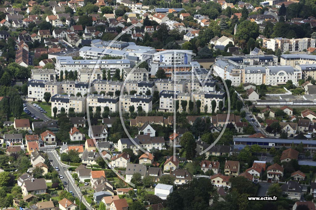 Photo arienne de Combs-la-Ville