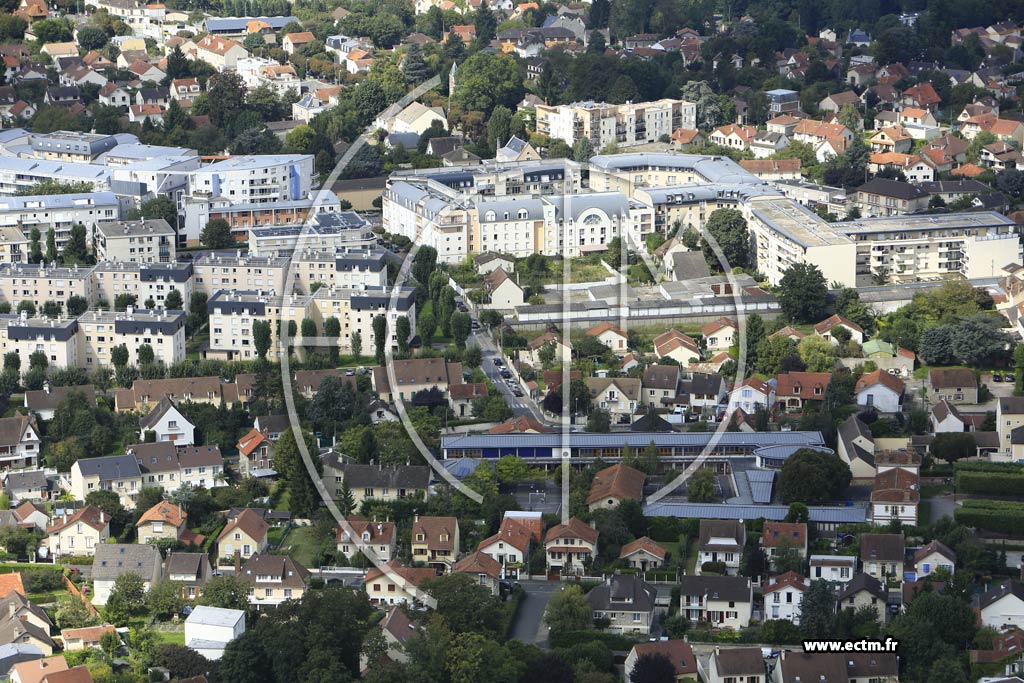 Photo arienne de Combs-la-Ville