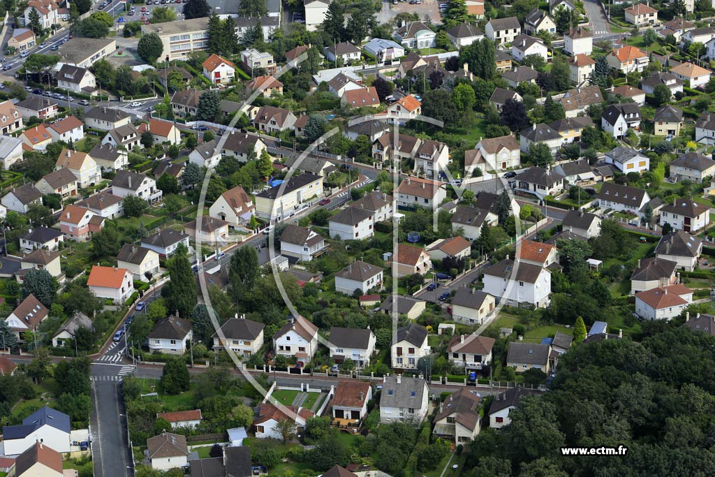 Photo arienne de Combs-la-Ville (Beau Soleil)