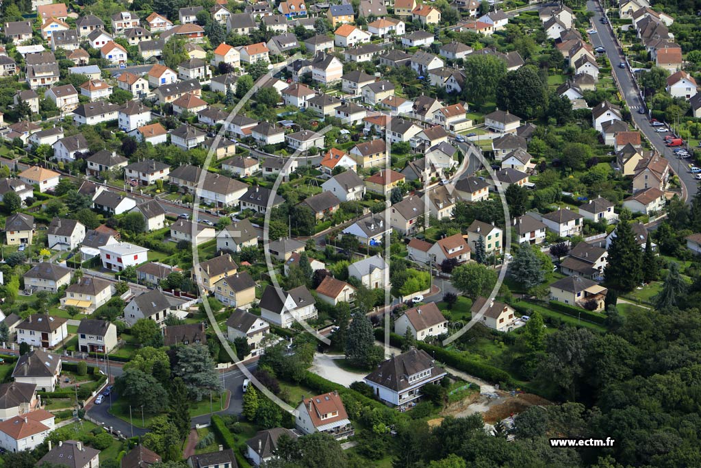 Photo arienne de Combs-la-Ville (Beau Soleil)