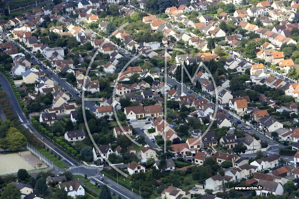 Photo arienne de Combs-la-Ville (Hameau de la Sansonne)