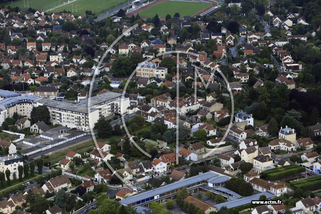 Photo arienne de Combs-la-Ville (la Bouillonne)
