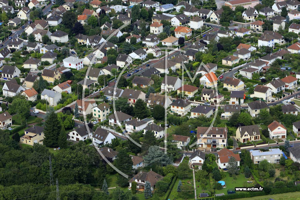 Photo arienne de Combs-la-Ville (la Pice de la Bergerie)