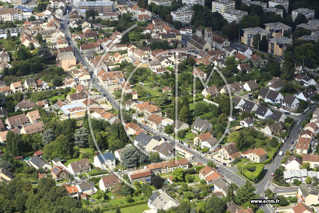 Photo arienne de Combs-la-Ville (le Chne)