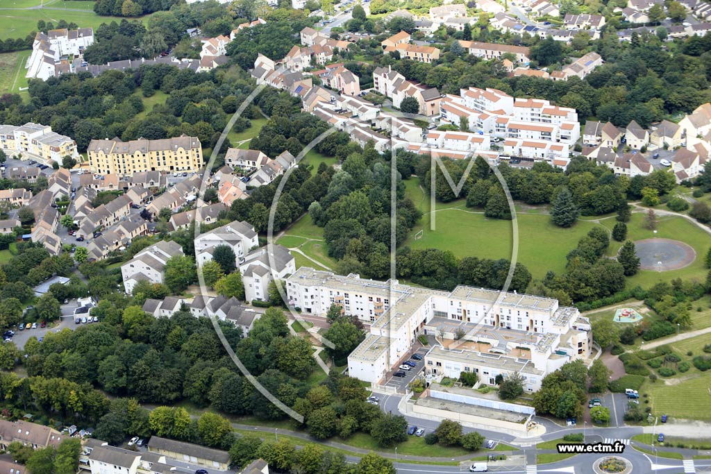 Photo arienne de Combs-la-Ville (Quartier de la Ferme du Chne Moreau)