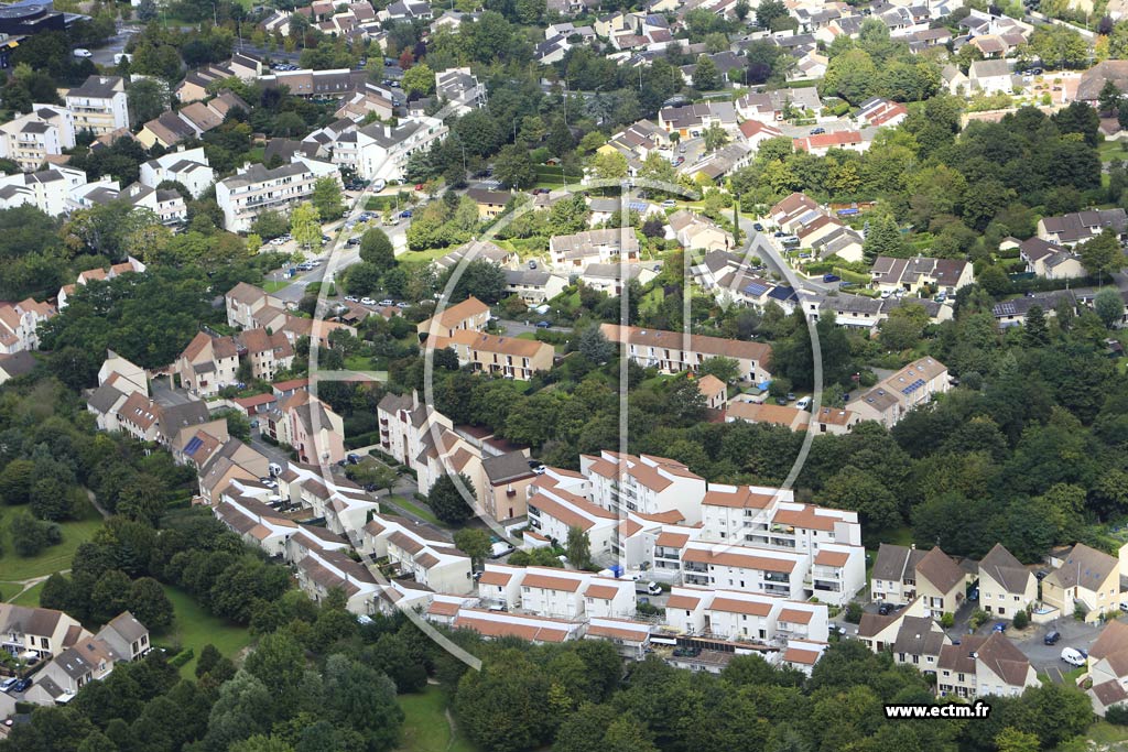 Photo arienne de Combs-la-Ville (Quartier de la Ferme du Chne Moreau)